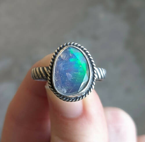 Opal Ring Size 10.5