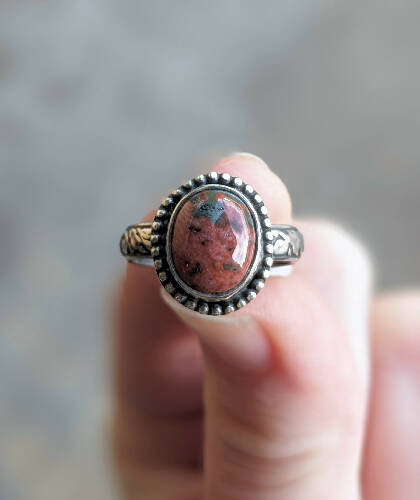 Ocean Jasper Ring Size 5