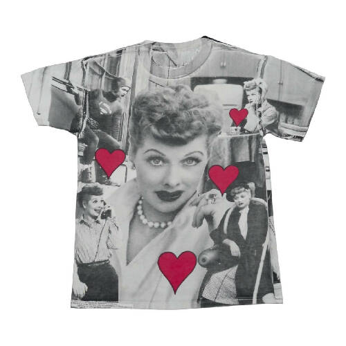 I Love Lucy All Over Print Shirt