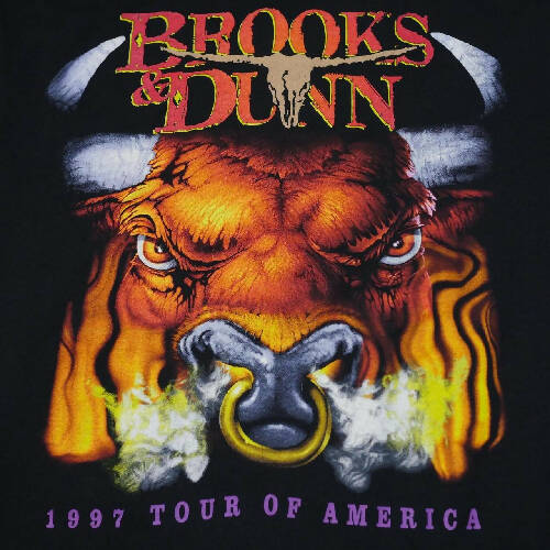 Brooks & Dunn 1997 Tour of America Shirt