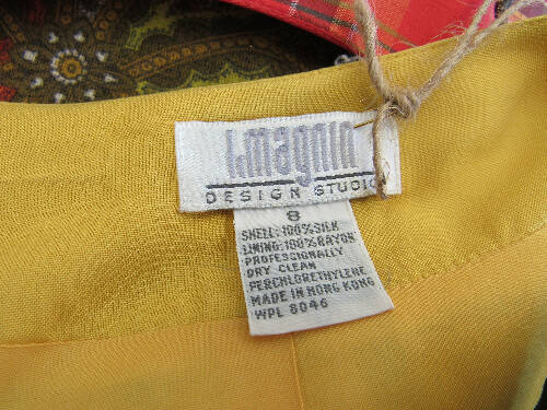 1990s I. Magnin Design Studio Marigold Dolman Sleeve Jacket