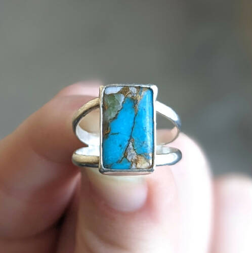 Mojave Turquoise Ring Size 5.5