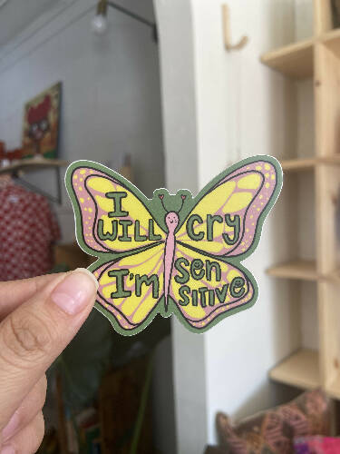 Butterfly Sticker